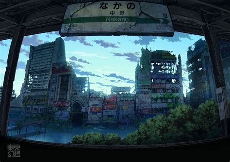 The Post Apocalypse Photo Post Apocalypse Anime Abandon Tokyo Ville