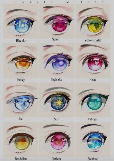 The Best 13 Anime Eyes Color Reference Bitprwasur