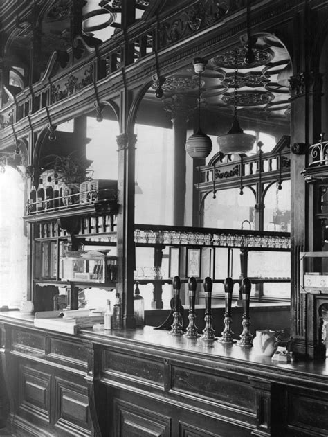 The Assembly House Public House Kentish Town Road London The Bar With A Mahogany Screen