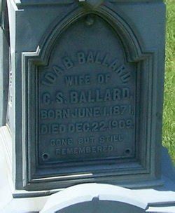 Ida Beatrice Borden Ballard Homenaje De Find A Grave
