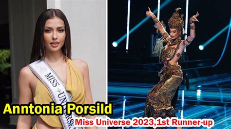anntonia porsild miss universe 2023 1st runner up 5 things didn t know about anntonia