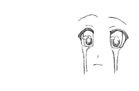 Anime Eyes Crying