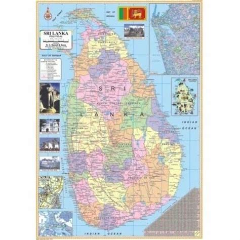 Sri Lanka Political Map 500x500 