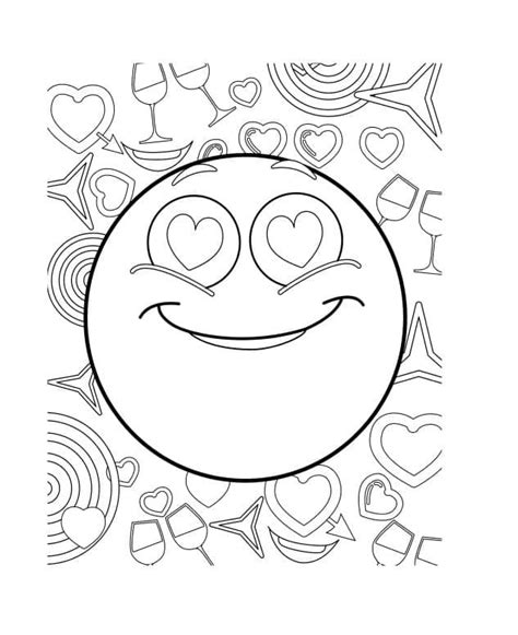 Emojis Emoticons Coloring Pages 3 Cute Coloring Pages Coloring Porn