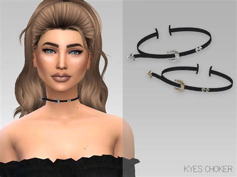 This Choker Is Created By Grafitysims Its The Kyes Choker It Looks