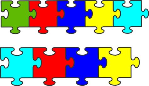 Border Puzzle Piece Clip Art Clipart Panda Free Clipart Images