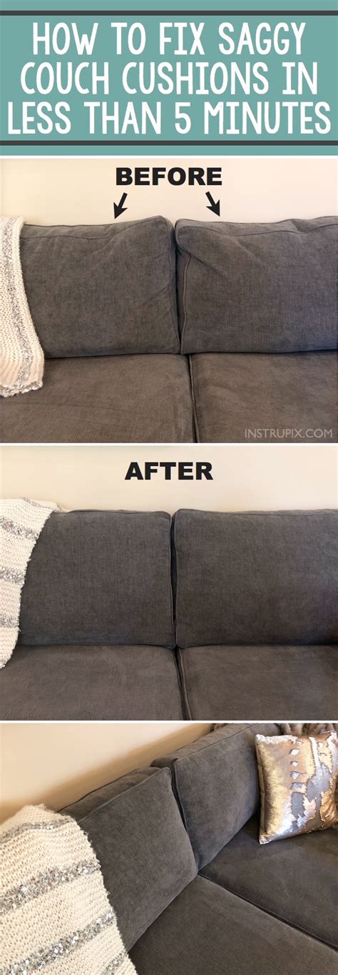 How To Fix Sagging Sofa Seat Cushions Brokeasshome Com