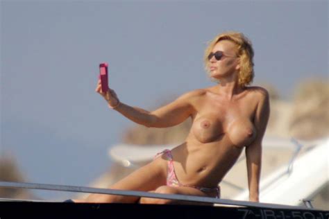 Old Tv Host Marlene Mourreau Nude Tits On The Yacht Scandal Planet The Best Porn Website