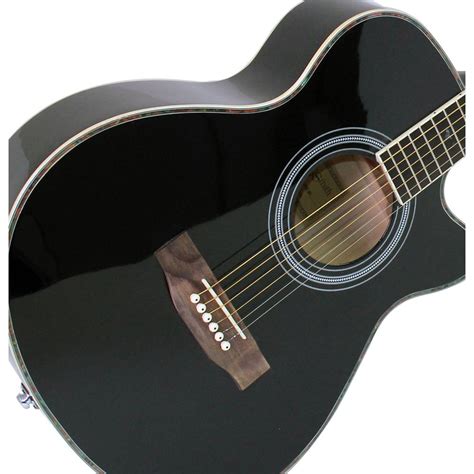 Martin Smith W 401e Electro Acoustic Guitar With Cutaway White