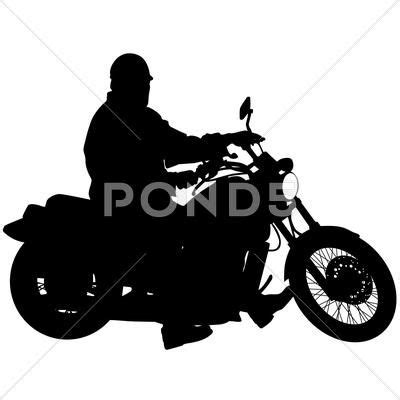 Check spelling or type a new query. Black silhouettes Motocross rider on a motorcycle. Vector ...