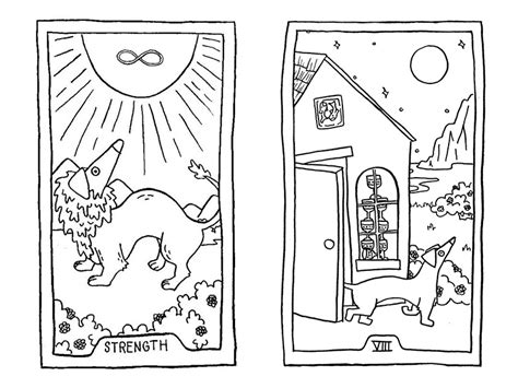 100 Days Of Tarot Day 25 26 By Taylor Ackerman On Dribbble