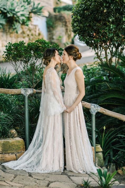 Intimate Sydney Wedding At Wendys Secret Garden Polka Dot Wedding