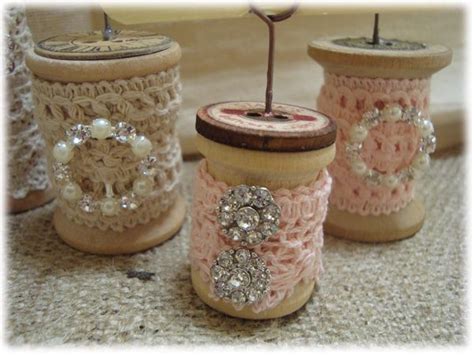 I Have Had This Jar Of Wooden Thread Spools For Several Years So When I