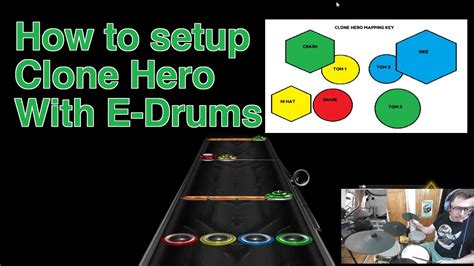 How To Setup Clone Hero With Electronic Drums Youtube