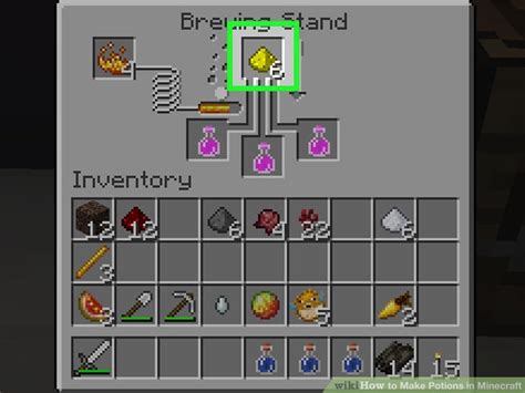 I finally decided to make a book and quill and just write all the useful potions in it and keep it in my potions chest. How to Make Potions in Minecraft (with Pictures) - wikiHow