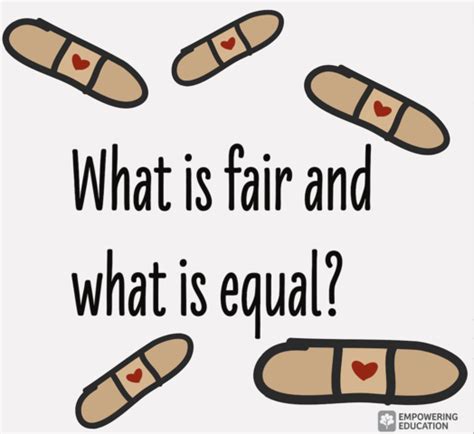 Fair Vs Equal Social Emotional Learning Curriculum
