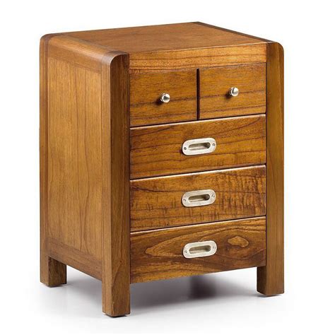 Amante de la comodidad y regalo. Comodino 5 cassetti coloniale classico - MOBILI VINTAGE ETNICI