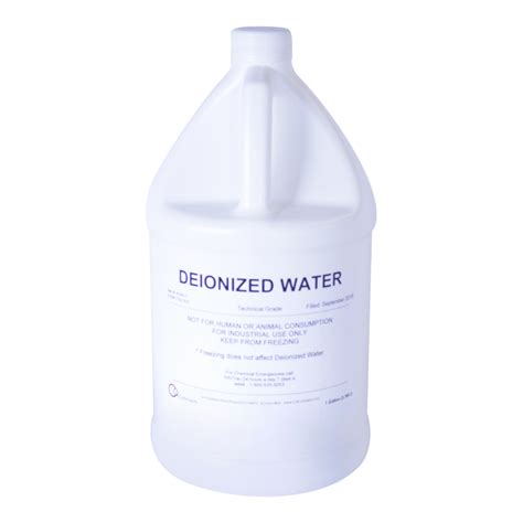 Deionized Water 1 Gallon