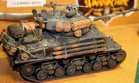 Tamiya Us Medium Tank M4a3e8 Sherman Easy Eight Plastic Model