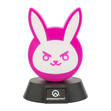 Animefanshopde Dva Bunny Overwatch 3d Icon Lampe Paladone