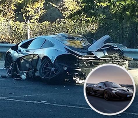 Top 10 Most Expensive Luxury Car Crashes In The World Mclaren P1