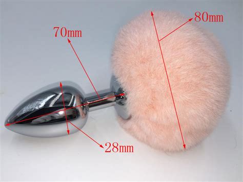 2015 Metal Anal Plug Tail Rabbit 8 Colors Randomly Send Erotic Sex Toys