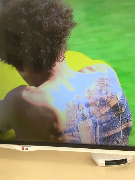 Famous footballers with weird tattoos! Off The Ball on Twitter: "Much like Steve-o from Jackass, Leroy Sané has a giant tattoo of ...