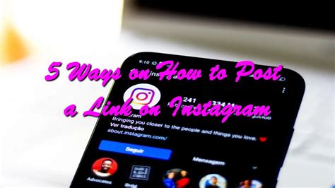 5 Ways On How To Post A Link On Instagram Web Developer