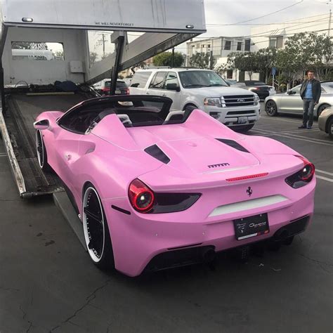 ♥︎ Richbitch ♥︎ Lamborghini Sports Cars Luxury Pink Car Dream Cars