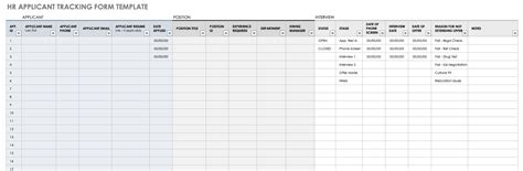 It has become an industry norm for project managers to work on multiple projects. Free Applicant Tracking Spreadsheet Templates | Smartsheet