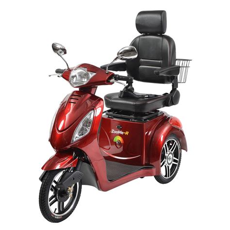 3 wheel electric golf cart scooter (Drive ZooMe R3 Three Wheel Recreational Power Scooter ...