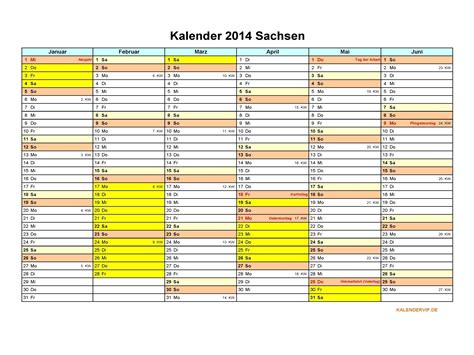 Kalender 2014 Sachsen Kalendervip