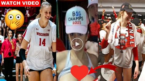 Wisconsin Volleyball Leaked Photos Explicit Full Laura Schumacher Video Uncensored Newsone