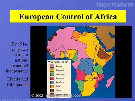 Imperialism In Africa 1880 To 1914 Imperialism In Africa Ap World