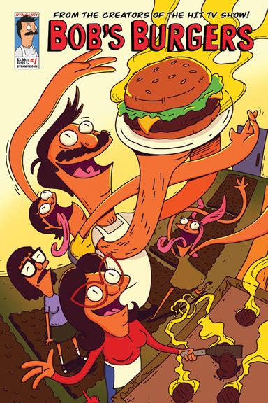 Westfield Blog Bobs Burgers The Comic Book Story And Art By Bobs Burgers Tv Series