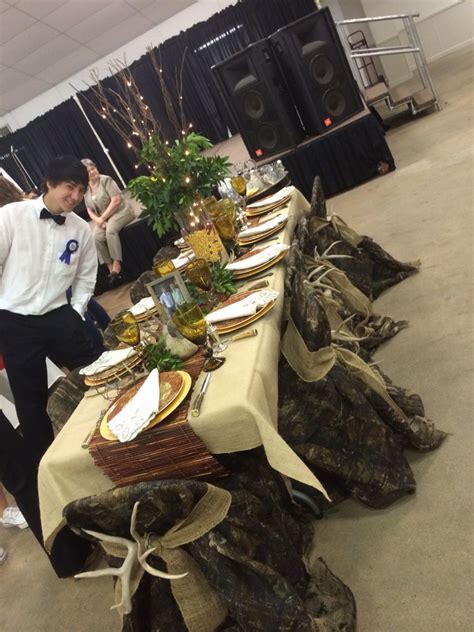 Here, her timeline tips for your party: Senior Serve! Camouflage with deer antlers! | Wild game ...