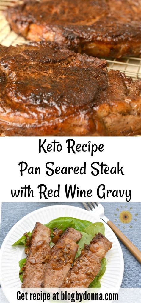 We did not find results for: Keto Steak Recipe: Seared Ribeye with Red Wine Pan Gravy ...