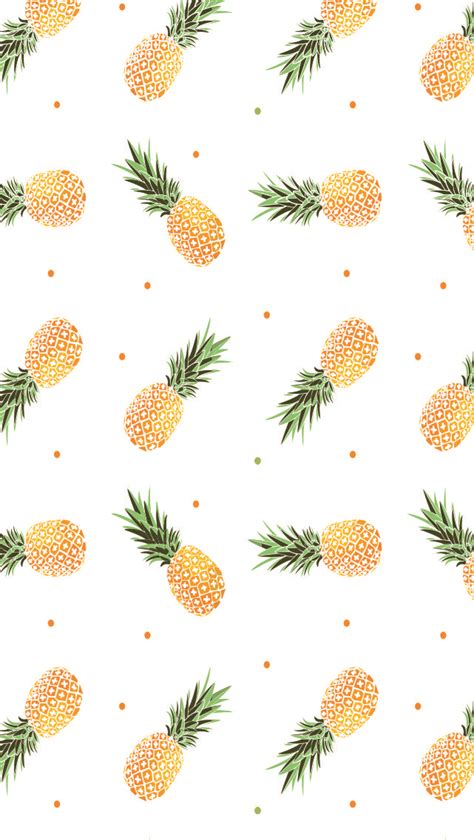 Tropical Getaway Pineapple Cute Wallpapers For A Beachy Vibe