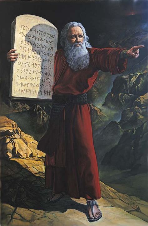 Ten Commandments Painting At Explore Collection Of