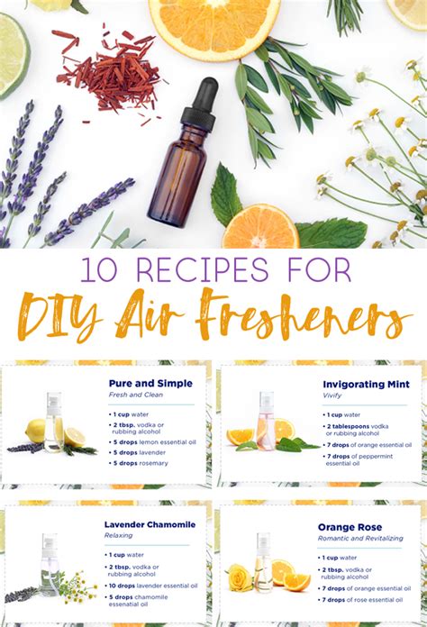 Diy Air Freshener How To Make Your Own Home Air Fresheners All
