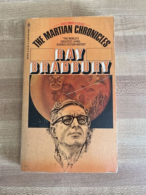 The Martian Chronicles Science Fiction Paperback Book Ray Bradbury 1972