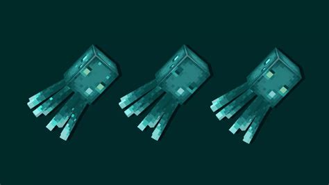Animated Glow Squid Minecraft Texture Pack