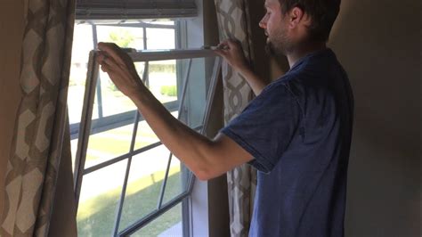 How To Tilt And Remove Double Pane Vinyl Window Sashes Shorts Youtube
