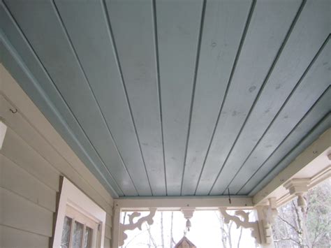 With beaded styling, a deep shadow line, and smooth matte finish, variform's classic beaded soffit adds character and drama to porch ceilings and sidewalls as well as standard soffits. Blue Vinyl Beadboard Ceiling | www.Gradschoolfairs.com