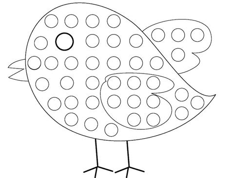 The printable includes two different dot marker coloring pages with an h is for heart theme. Dot Marker Coloring Pages at GetDrawings | Free download