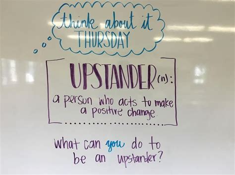 Daily Whiteboard Writing Prompts Think About It Thursday Responsive Classroom Teaching