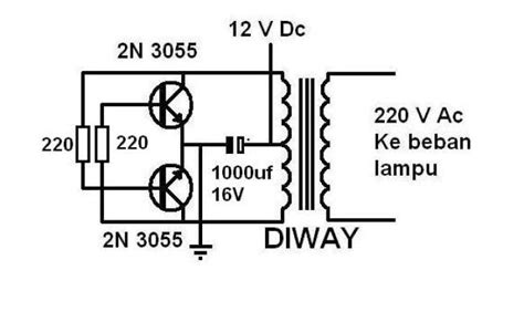 Gaya Terbaru Skema Rangkaian Las Listrik Inverter Skema Inverter