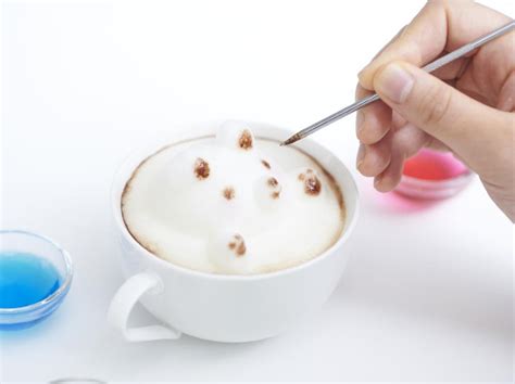 輕鬆在咖啡上做出3d立體拉花 3d Latte Art Maker Awa Taccino 大丈夫週記486部落格