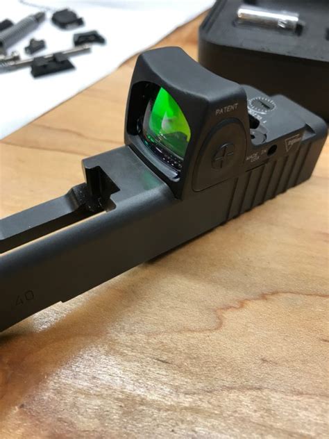 The newly designed rms has a side accessible battery draw to allow for a quick change. Trijicon RMR/SR0/Holosun 507c Cut - Fabricated Arms LLC