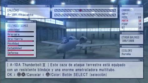 Todos Los Aviones De Ace Combat X Skies Of Deception Psp Youtube